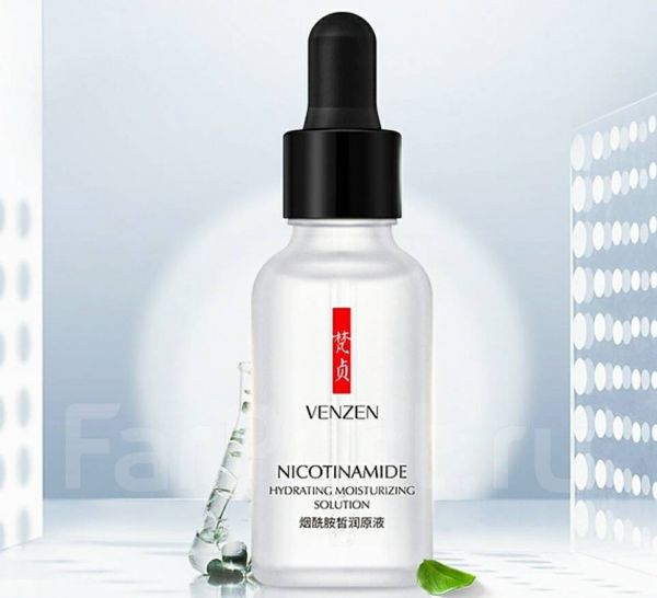 Moisturizing and smoothing facial serum Venzen Nicotinamide, 15ml